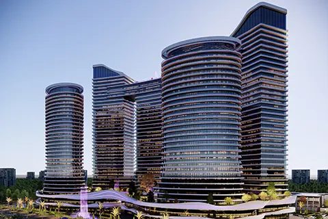 eight towers