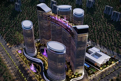 eight towers