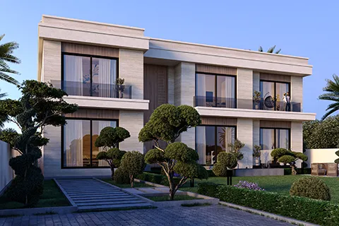 modern villa