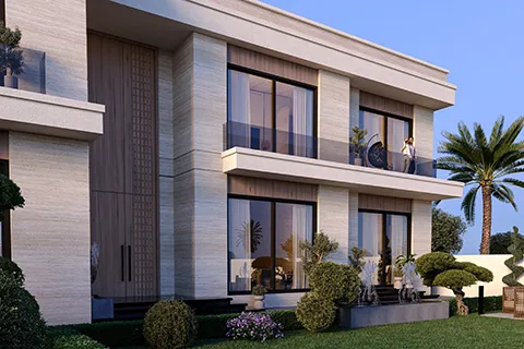 modern villa